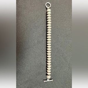 Silpada Oval Sterling Silver Bead Bracelet B0626 Rare Hard To Find